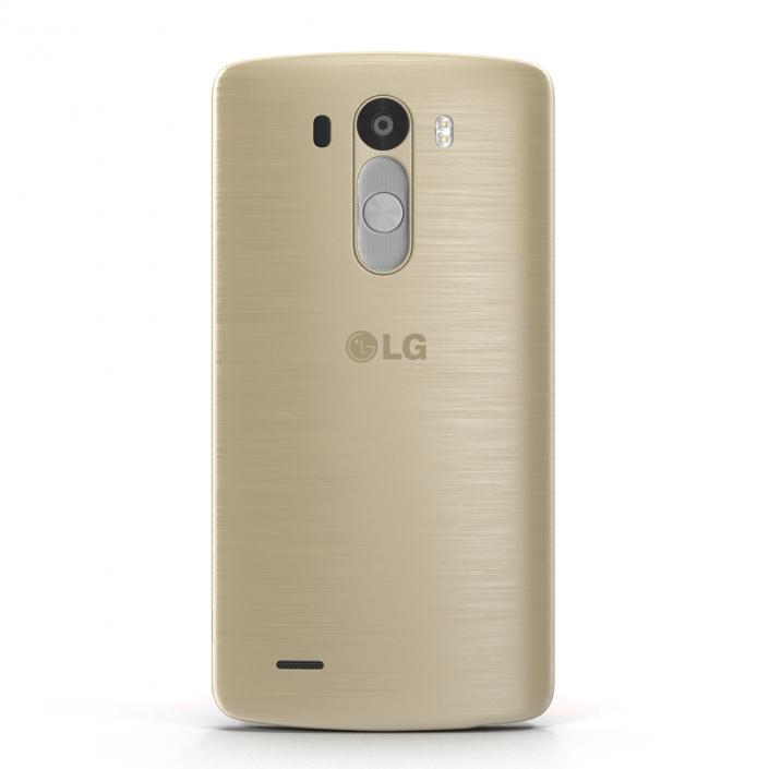 3D model LG G3 Gold