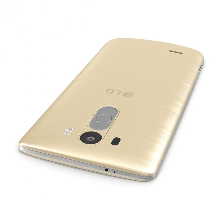 3D model LG G3 Gold