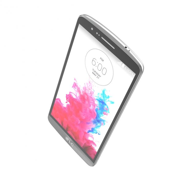 3D model LG G3 Dark Gray