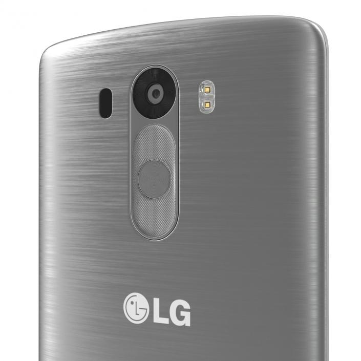 3D model LG G3 Dark Gray