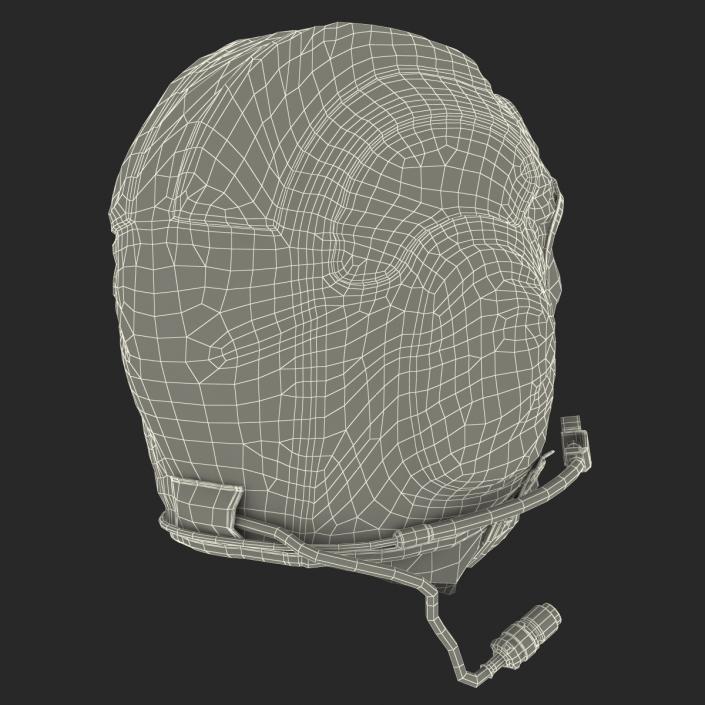 Pilot Head Rigged 3D