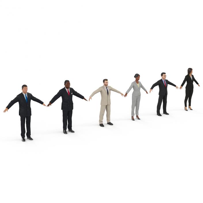 3D Business People Collection