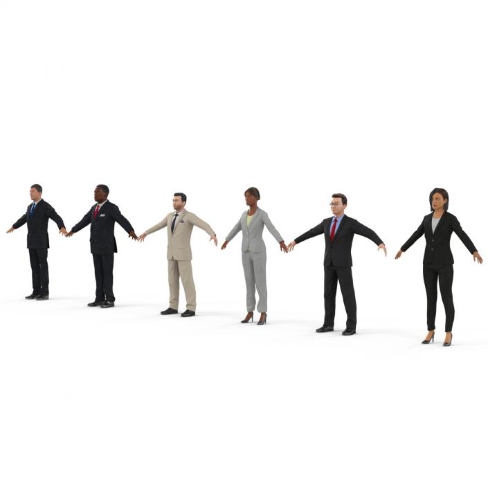 3D Business People Collection