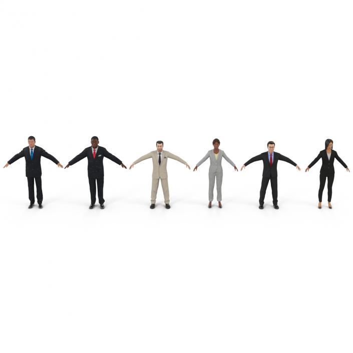 3D Business People Collection