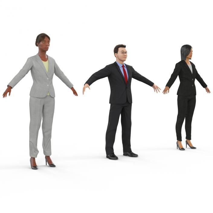 3D Business People Collection