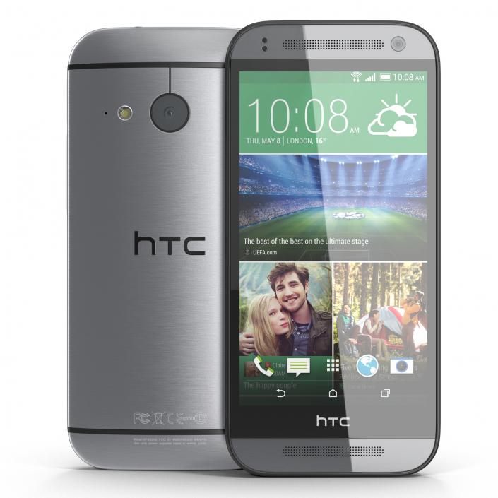 HTC One Mini 2 Dark Gray 3D model