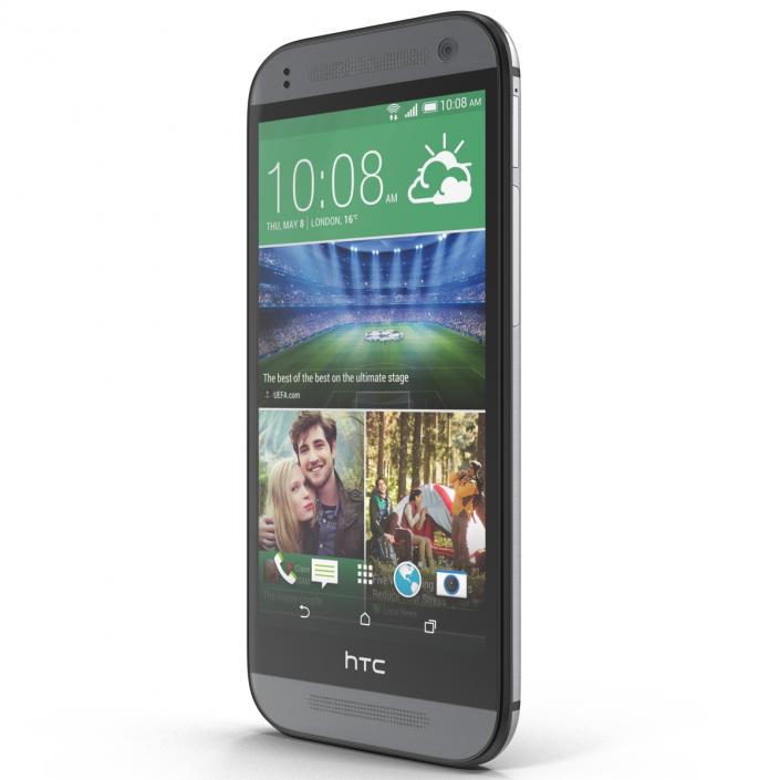 HTC One Mini 2 Dark Gray 3D model