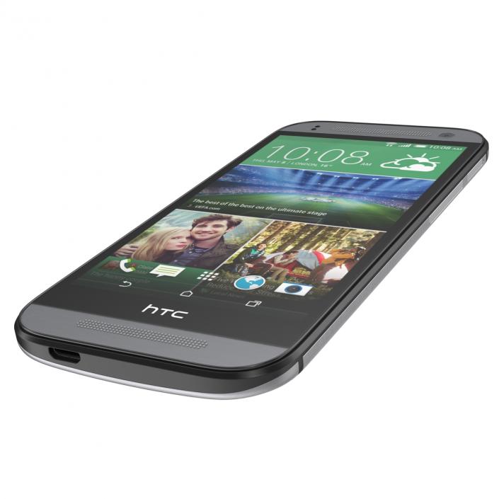 HTC One Mini 2 Dark Gray 3D model