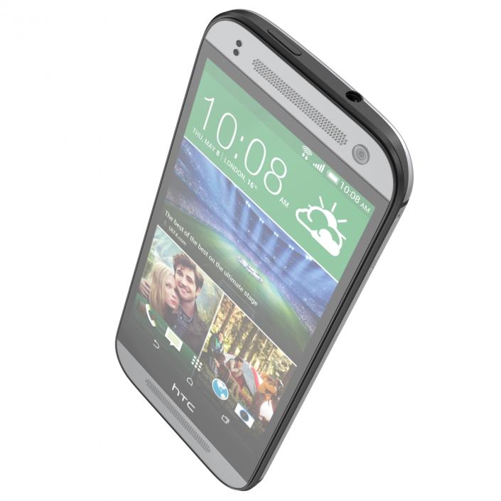 HTC One Mini 2 Dark Gray 3D model