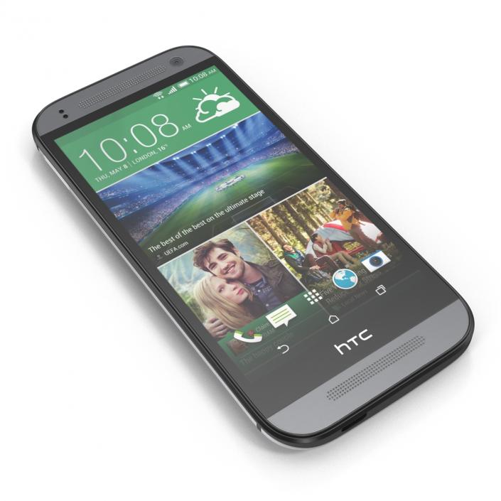 HTC One Mini 2 Dark Gray 3D model