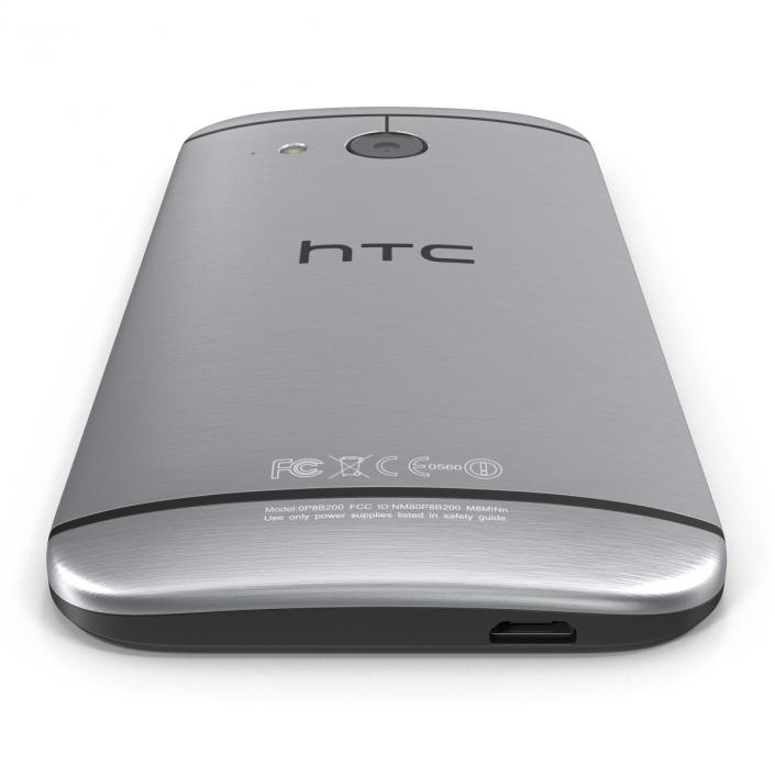 HTC One Mini 2 Dark Gray 3D model