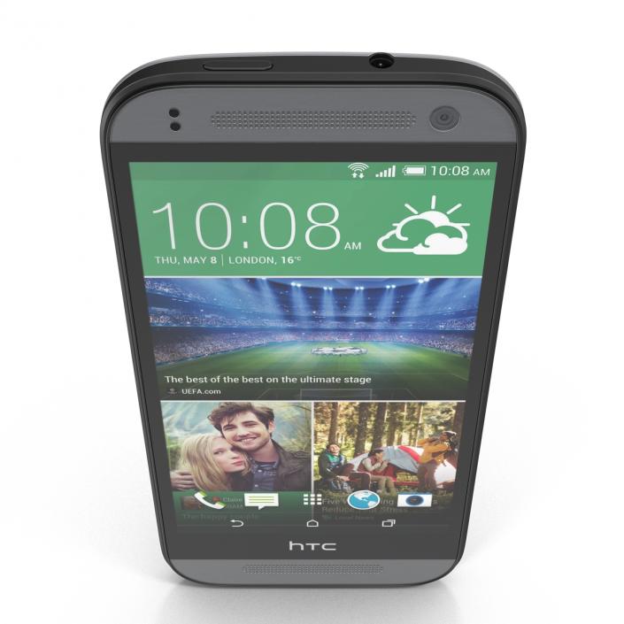 HTC One Mini 2 Dark Gray 3D model