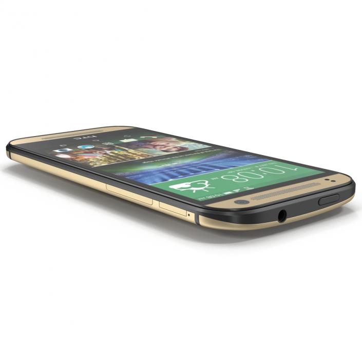 HTC One Mini 2 Gold 3D model