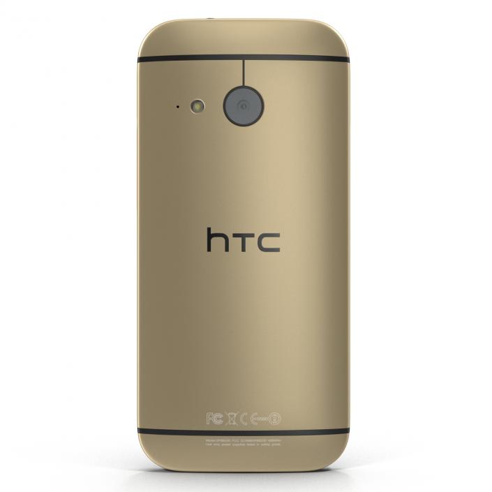 HTC One Mini 2 Gold 3D model