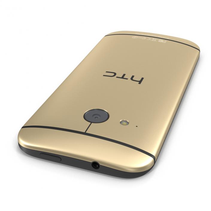 HTC One Mini 2 Gold 3D model