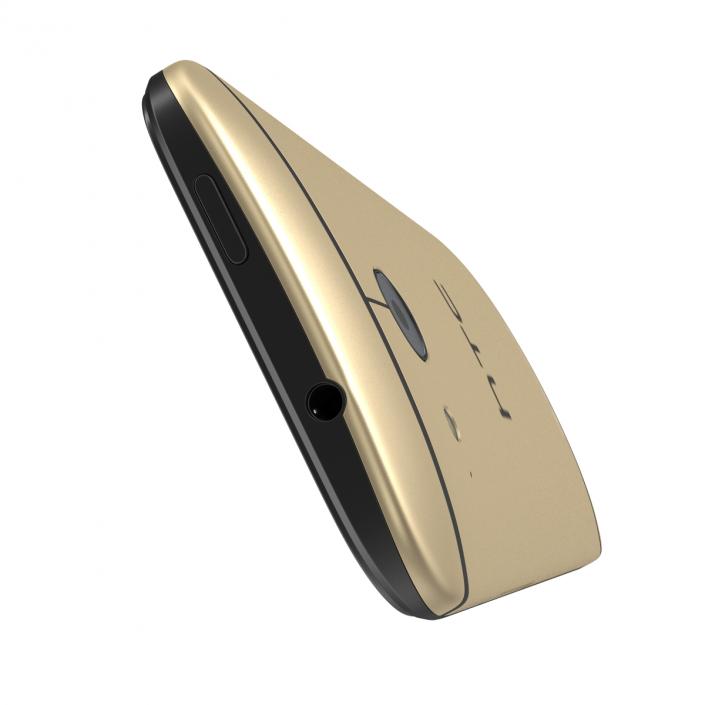 HTC One Mini 2 Gold 3D model