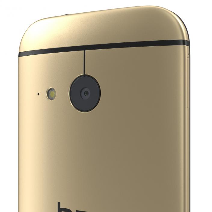 HTC One Mini 2 Gold 3D model