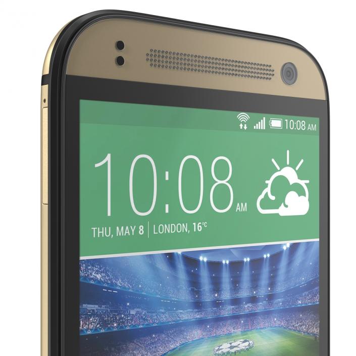 HTC One Mini 2 Gold 3D model