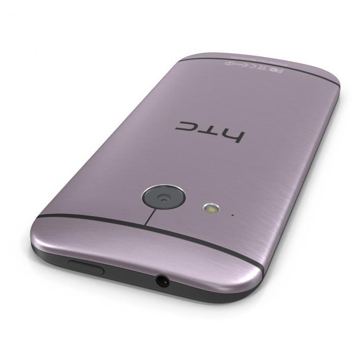 3D HTC One Mini 2 Light Lilac