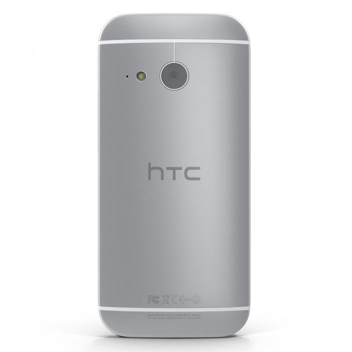 3D HTC One Mini 2 Silver