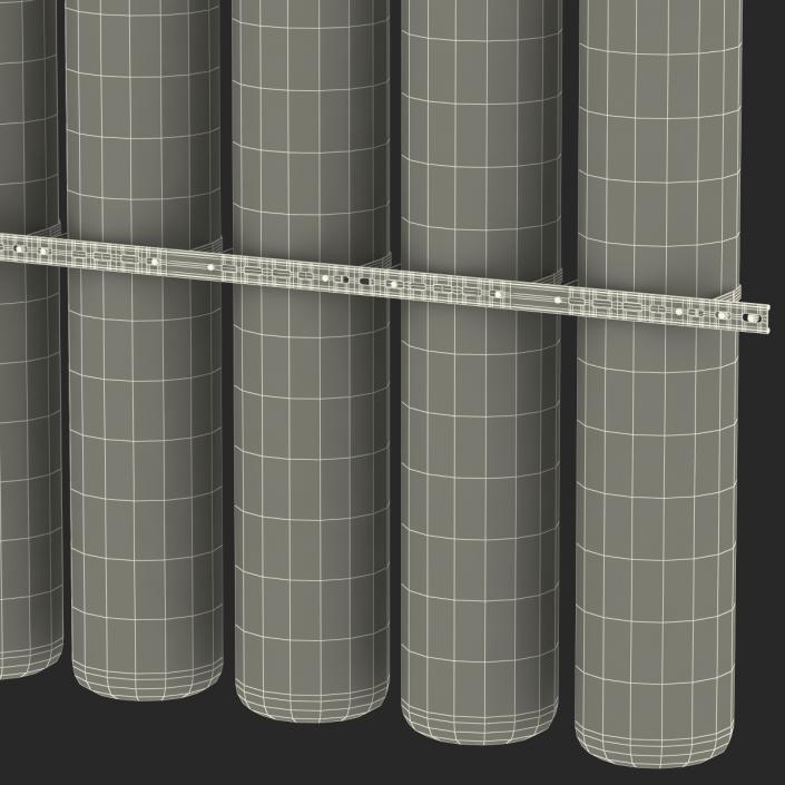 3D Fire Suppression System model