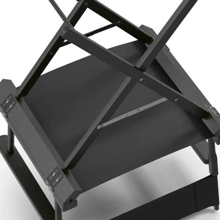 Director Chair 2 Black 3D