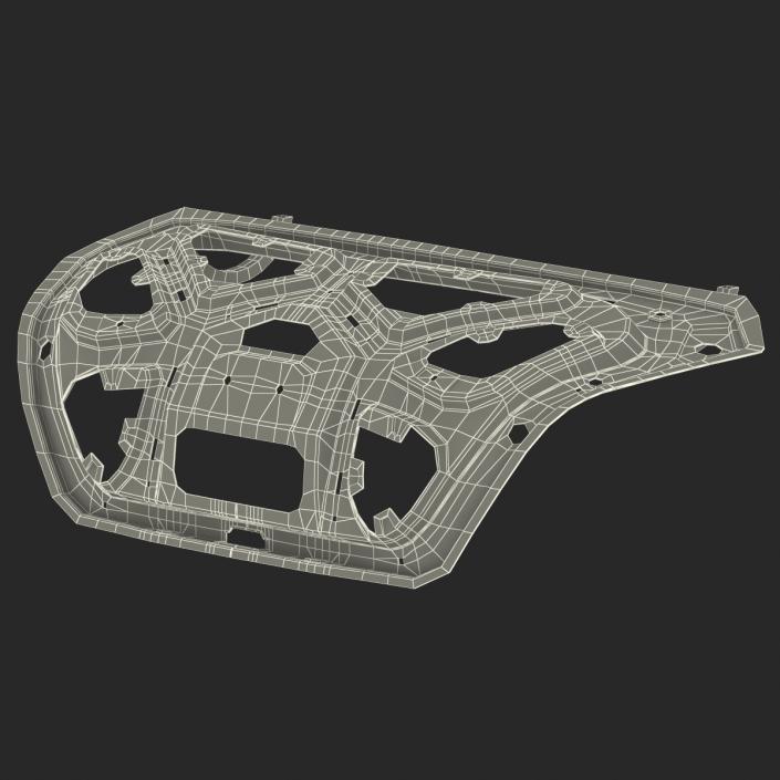 3D model Car Trunk Frame