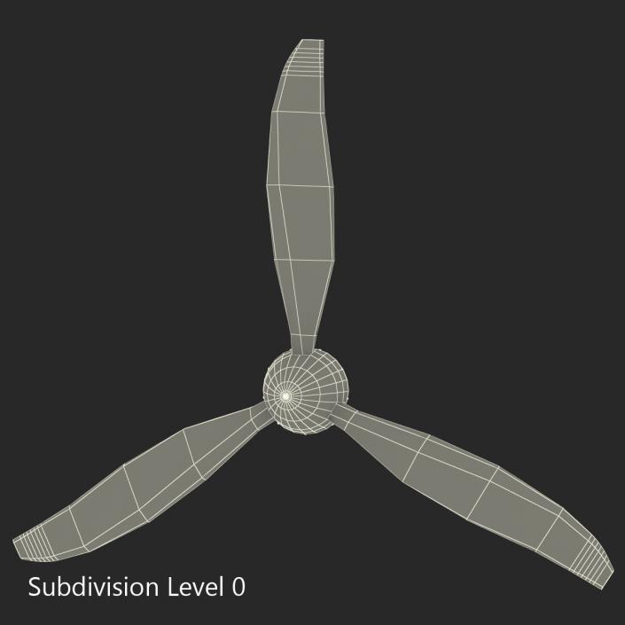 3D model Propeller Blade