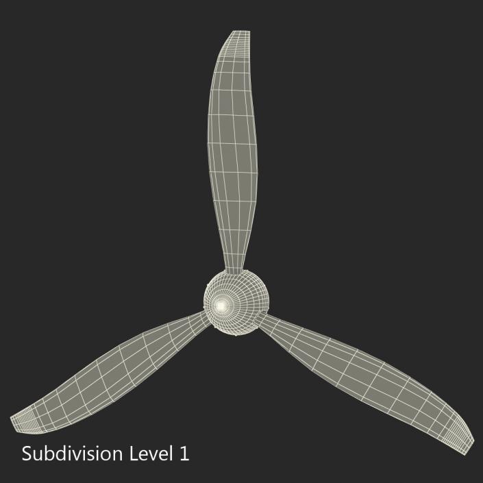 3D model Propeller Blade