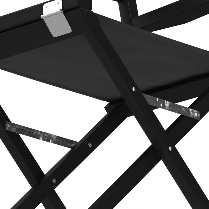 3D model Director Chair Black