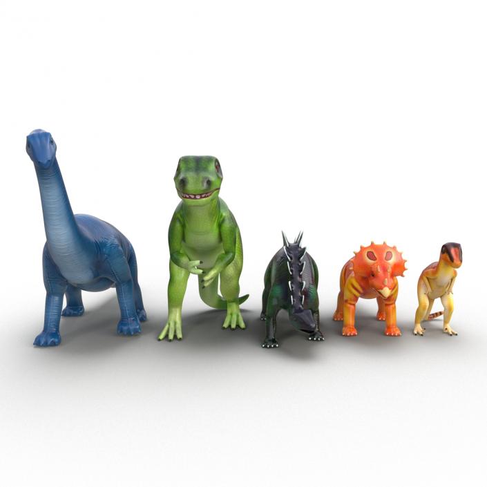 3D Toy Dinosaurs model