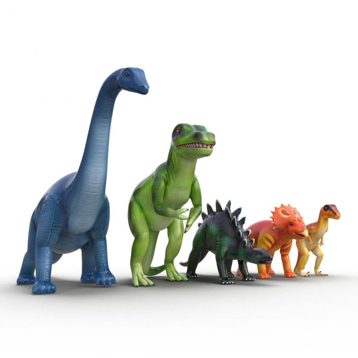 3D Toy Dinosaurs model