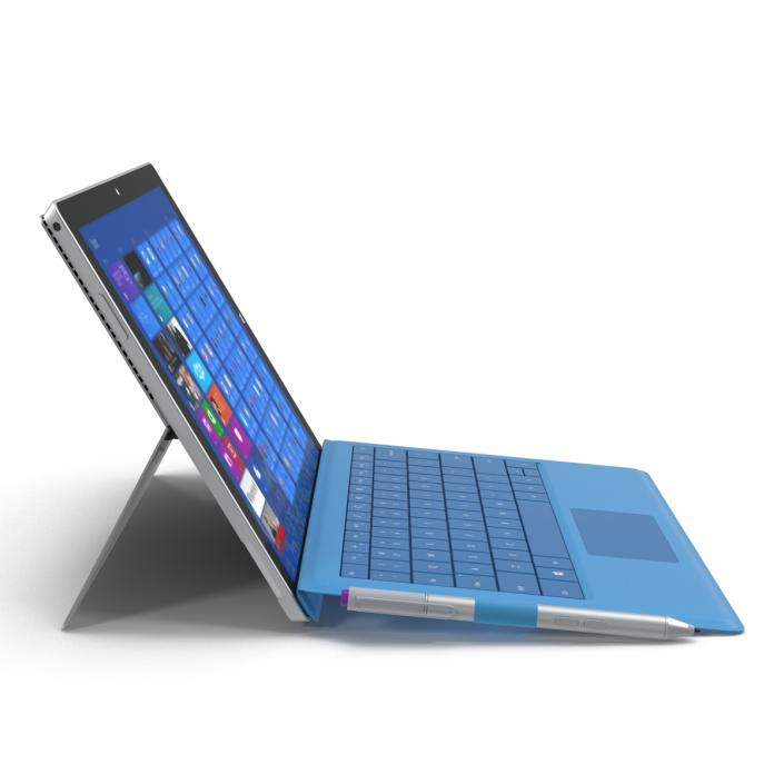 3D model Microsoft Surface Pro 3 Rigged