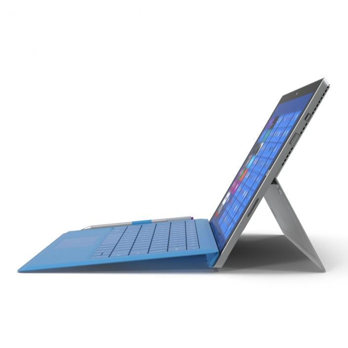 3D model Microsoft Surface Pro 3 Rigged