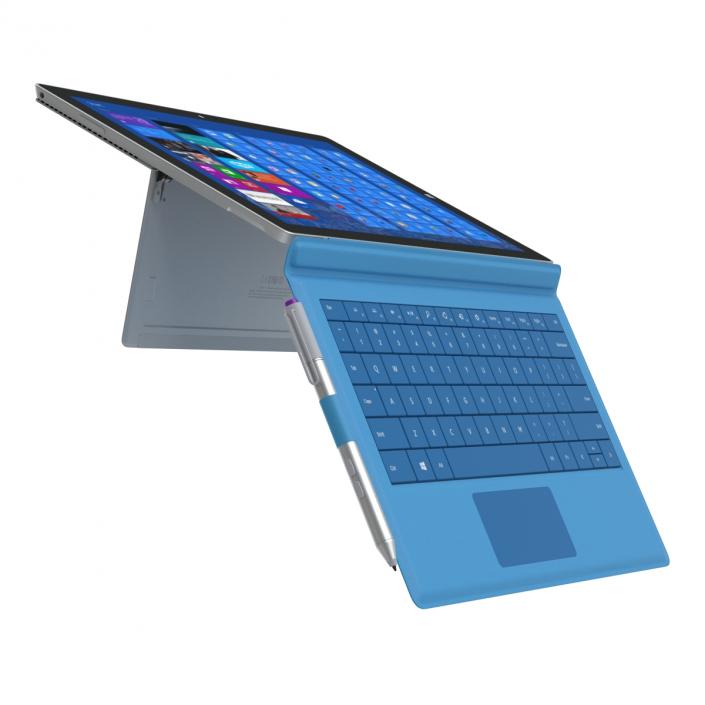 3D model Microsoft Surface Pro 3 Rigged