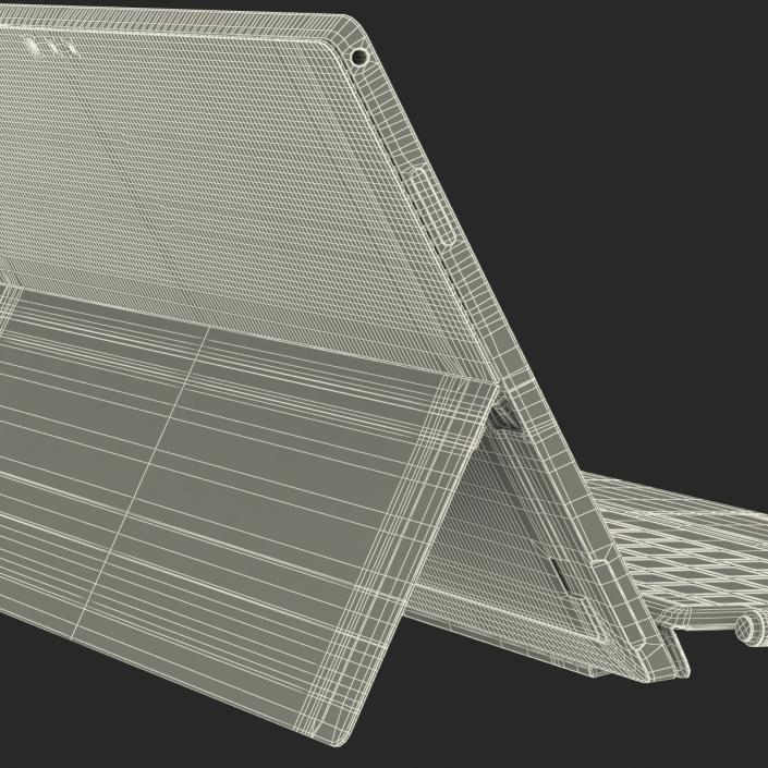 3D model Microsoft Surface Pro 3 Rigged