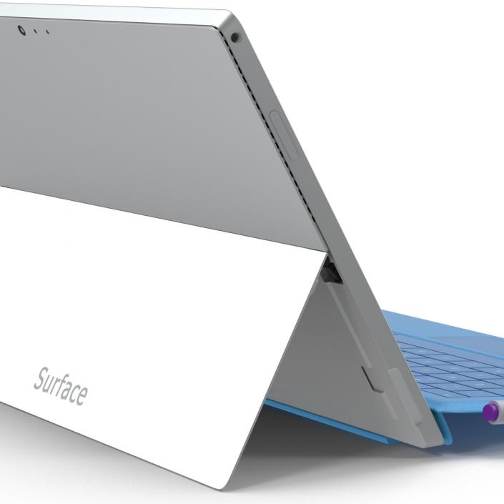 3D Microsoft Surface Pro 3 model