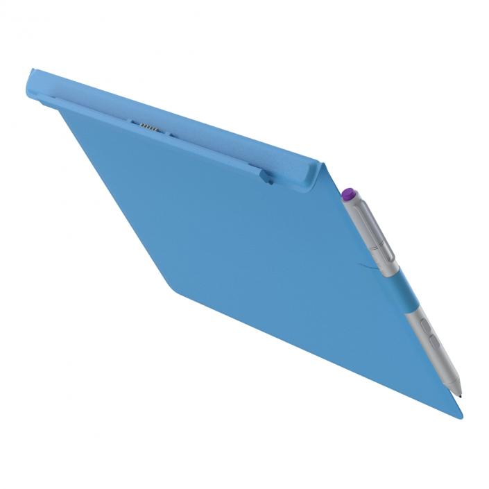 3D model Microsoft Surface Pro 3 Keyboard and Pen