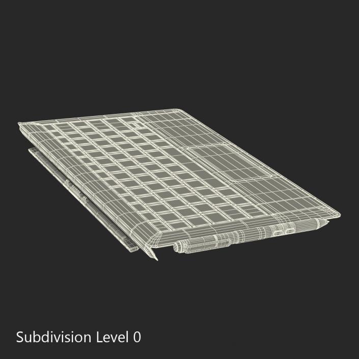 3D model Microsoft Surface Pro 3 Keyboard and Pen