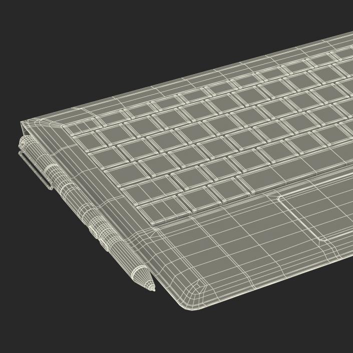 3D model Microsoft Surface Pro 3 Keyboard and Pen