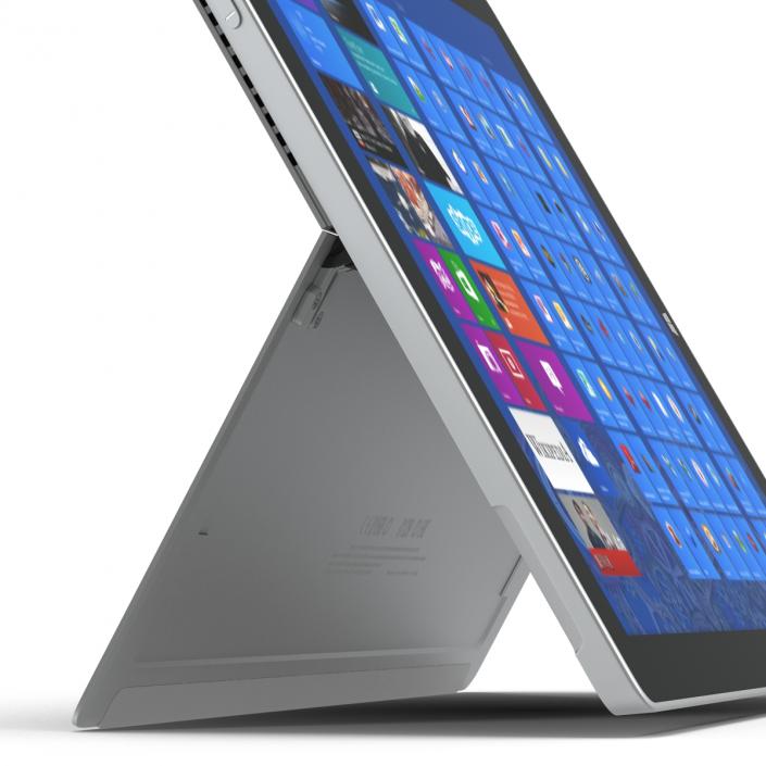 3D model Microsoft Surface Pro 3 Tablet