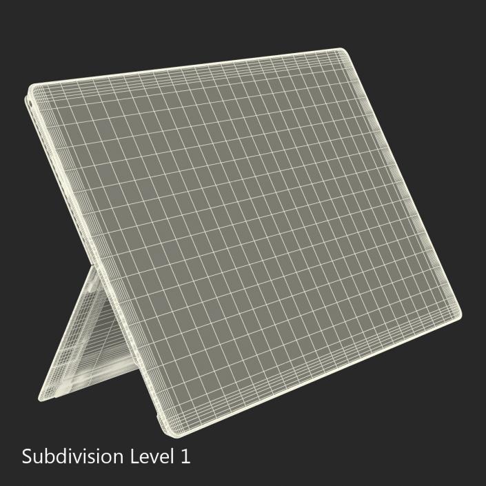 3D model Microsoft Surface Pro 3 Tablet