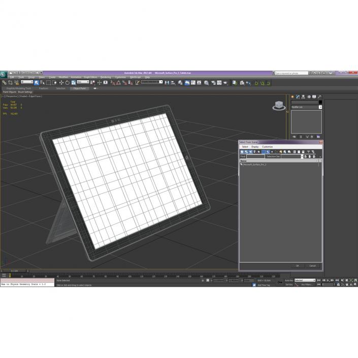 3D model Microsoft Surface Pro 3 Tablet