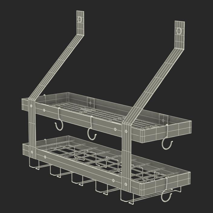 3D model Kitchen Shelf 3