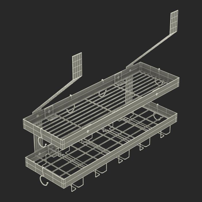 3D model Kitchen Shelf 3