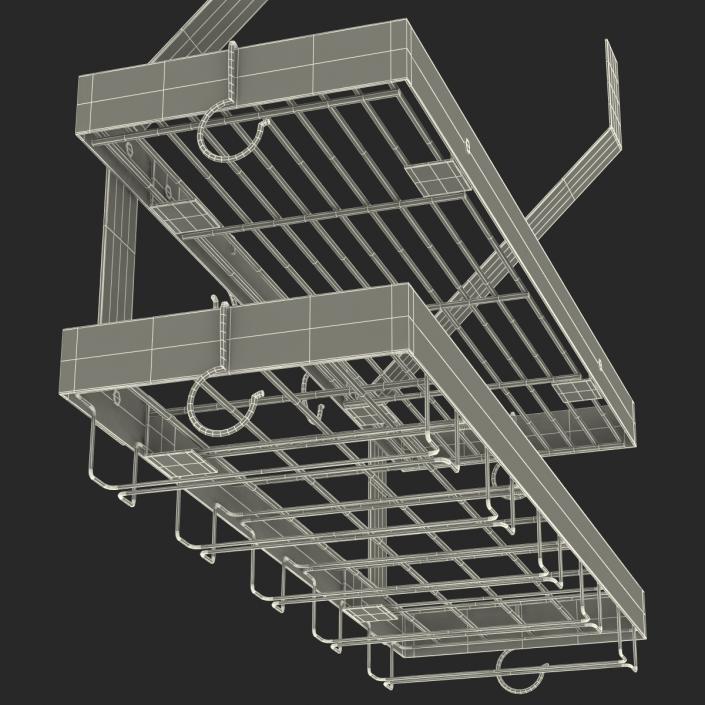 3D model Kitchen Shelf 3