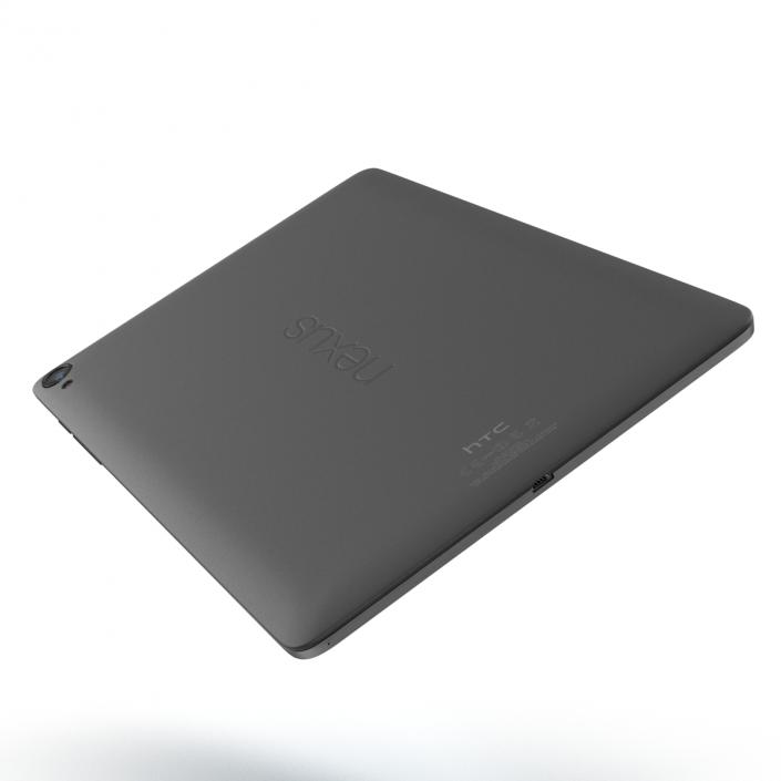 Google Nexus 9 Gray 3D model