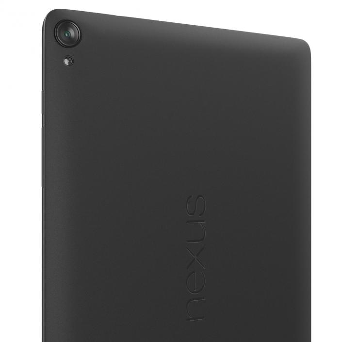 Google Nexus 9 Gray 3D model