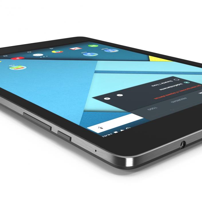 Google Nexus 9 Gray 3D model