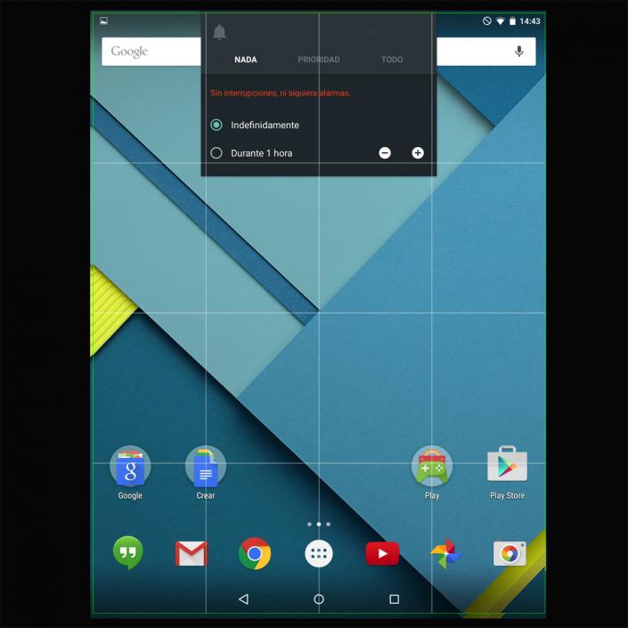 Google Nexus 9 Gray 3D model